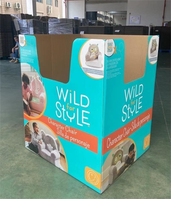 คุณภาพ  Slotted Design Full Pallet Market Carton 48" X 40" X 46" โรงงาน